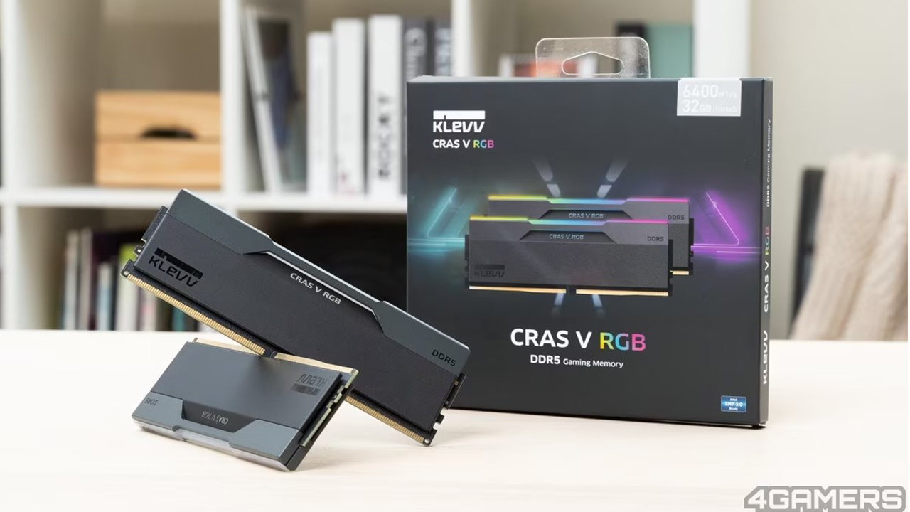 讓人驚嘆的超頻能力 - KLEVV CRAS V RGB DDR5-6400 32GB kit記憶體