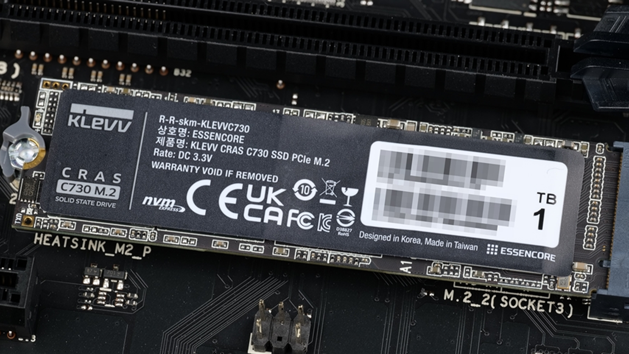 文書機儲存升級好選擇！KLEVV CRAS C730 M.2 SSD