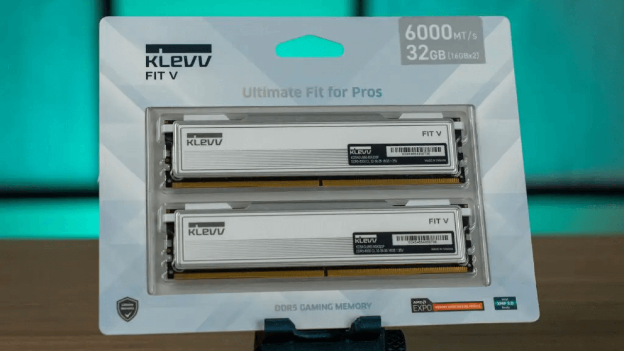 KLEVV FIT V DDR5-6000 32GB Hands-On Test