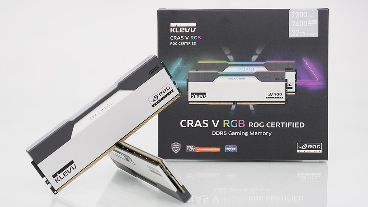 공식리뷰 | ASUS ROG 인증! 7400MHz 클록을 지원하는 튜닝 메모리, ESSENCORE KLEVV DDR5-7200 CL34 CRAS V RGB ROG 패키지 서린 (32GB(16Gx2))