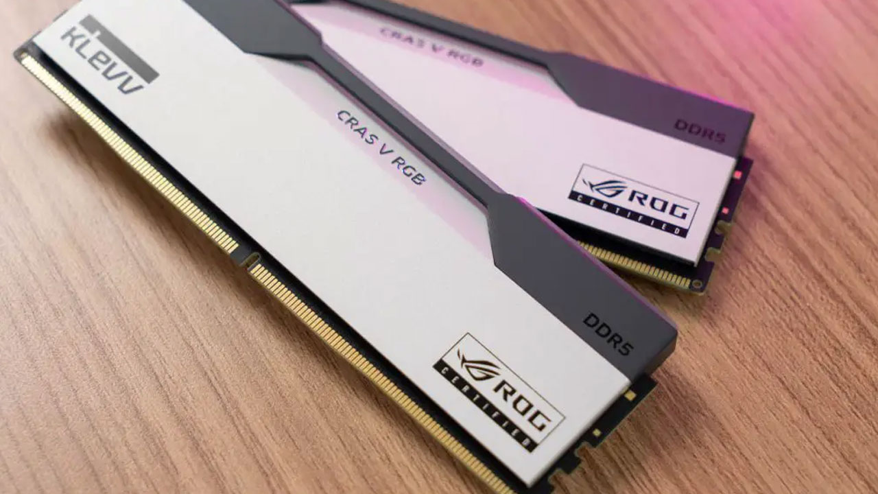 KLEVV CRAS V RGB ROG Certified DDR5 Memory Hands-On Test