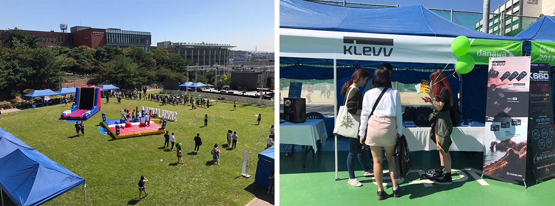 KLEVV participated in the College Festival in Korea