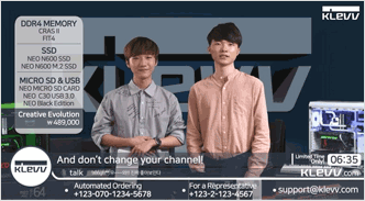 KLEVV科賦推出與 SKT T1 電競團隊合作的電視購物模擬影片