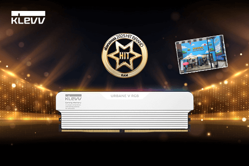 科赋荣获韩国「Danawa 2025 上半年 Hit Brand」内存大奖