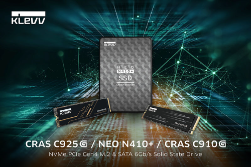 科赋发表全新升级固态硬盘系列：CRAS C925G, CRAS C910G NVMe 与 NEO N410+ SATA SSD